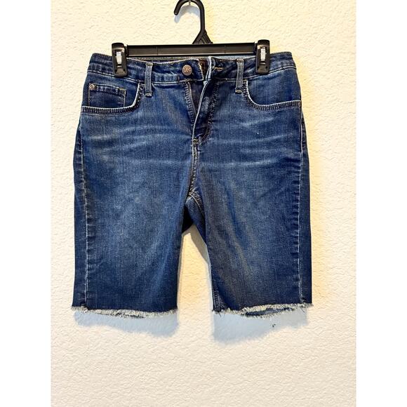 Women's Lee Denim Bermuda Shorts Size 6M - Picture 1 of 4